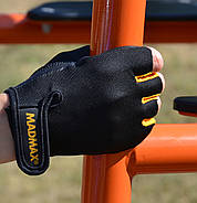 Рукавички для фітнесу MadMax MFG-251 Rainbow Orange M, фото 10