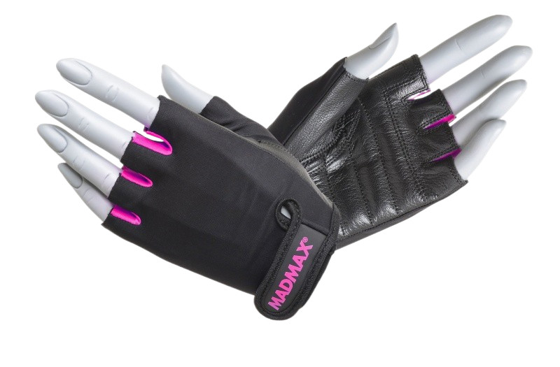 Рукавички для фітнесу MadMax MFG-251 Rainbow Pink S
