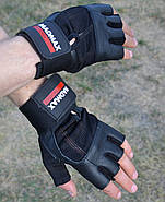 Рукавички для фітнесу MadMax MFG-269 Professional Exclusive Black XXL, фото 6