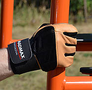 Рукавички для фітнесу MadMax MFG-269 Professional Brown XXL, фото 5