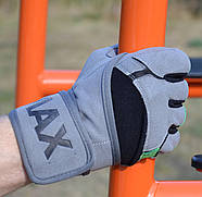 Рукавички для фітнесу MadMax MFG-860 Wild Grey/Green XL, фото 6