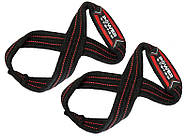 Силові ремені Power System PS-3405 Figure 8 Black/Red S/M, фото 3