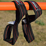 Силові ремені Power System PS-3405 Figure 8 Black/Red S/M, фото 4