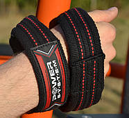 Силові ремені Power System PS-3405 Figure 8 Black/Red S/M, фото 5