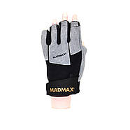 Рукавички для фітнесу MadMax MFG-871 Damasteel Grey/Black XL, фото 3