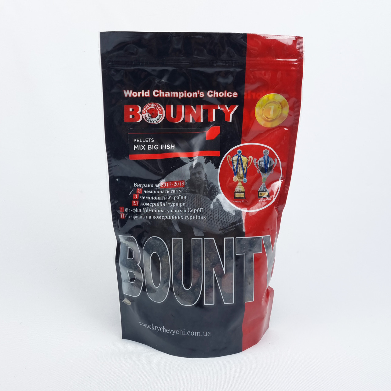 Набір пеллетс для риболовлі на коропа 0.8кг Bounty Pellets Mix Big Fish