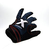 Рукавички для фітнесу MadMax MXG-102 X Gloves Black/Grey/White L, фото 3
