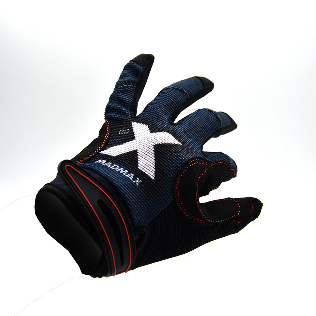 Перчатки для фитнеса MadMax MXG-102 X Gloves Black/Grey/White M - фото 2 - id-p1936373950