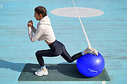 М'яч для фітнесу (фітбол) Power System PS-4011 Ø55 cm PRO Gymball Blue, фото 4