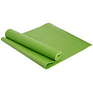 Килимок для йоги та фітнесу Power System PS-4014 PVC Fitness-Yoga Mat Green (173x61x0.6), фото 2