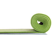 Килимок для йоги та фітнесу Power System PS-4014 PVC Fitness-Yoga Mat Green (173x61x0.6), фото 4
