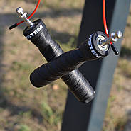 Скакалка швидкісна Power System PS-4079 Hi-Spedd Jump Rope Black (3m.), фото 6