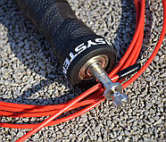 Скакалка швидкісна Power System PS-4079 Hi-Spedd Jump Rope Black (3m.), фото 7