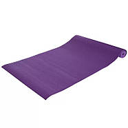 Килимок для йоги та фітнесу Power System PS-4014 PVC Fitness-Yoga Mat Purple (173x61x0.6), фото 2