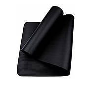 Килимок для йоги та фітнесу Power System PS-4017 NBR Fitness Yoga Mat Plus Black (180х61х1), фото 5