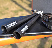 Скакалка швидкісна Power System PS-4033 Crossfit Jump Rope Black (2,8m.), фото 6