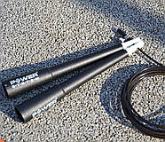 Скакалка швидкісна Power System PS-4033 Crossfit Jump Rope Black (2,8m.), фото 7