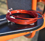 Скакалка швидкісна Power System PS-4033 Crossfit Jump Rope Red (2,8m.), фото 8