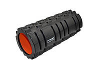 Масажний ролик (роллер) Power System PS-4050 Fitness Foam Roller Black/Orange (33x15см.), фото 5