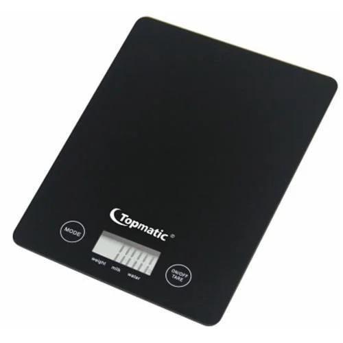 Ваги кухонні Topmatic KS-400.01 (до 5 кг, г, мл, фунт, рідкі унції, унції, функція тара, стильні, компактні)