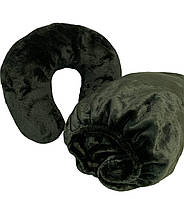 Плюшевий набір подушка і чохол, для кушетки, багаторазовий, бутилочний колір для масажу