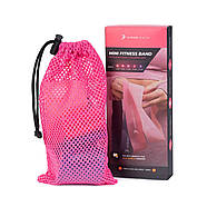 Фітнес резинки набір із 5шт. 4yourhealth Mini Band Fitness 2662 (від 1 до 20кг.) рожевий, фото 2