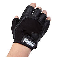 Рукавички для фітнесу PowerPlay 2154 чорні M, фото 4