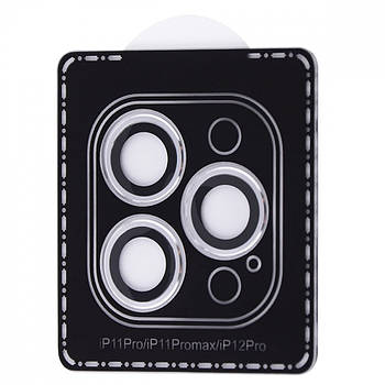 Захист камери ACHILLES iPhone 11 Pro/11 Pro Max/12 Pro silver