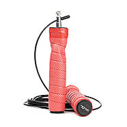Скакалка швидкісна 7SPORTS Cross Rope 3м. на підшипниках SK-1 7S червоно-чорна, фото 2