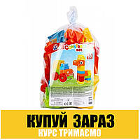 Конструктор трек с крупными деталями Technok Toys (50 элементов) 6818