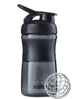 Шейкер спортивний (пляшка) BlenderBottle SportMixer Flip 20oz/590ml Black (500015)