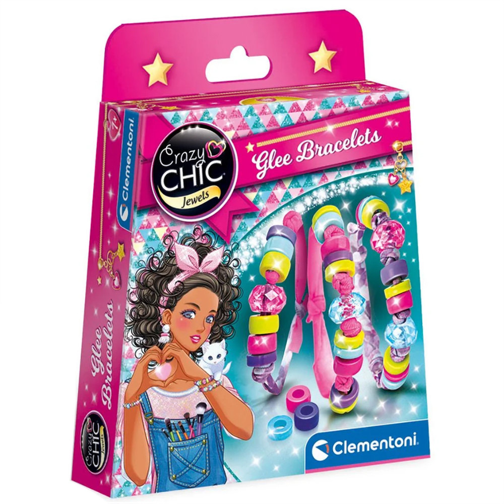 Набір для творчості Clementoni Crazy Chic Glee Bracelets (8005125185344)