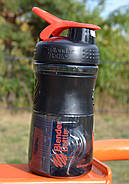 Шейкер спортивний (пляшка) BlenderBottle SportMixer Flip 20oz/590ml Black/Red (500012), фото 4