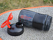 Шейкер спортивний (пляшка) BlenderBottle SportMixer Flip 20oz/590ml Black/Red (500012), фото 8