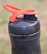 Шейкер спортивний (пляшка) BlenderBottle SportMixer Flip 20oz/590ml Black/Red (500012), фото 10