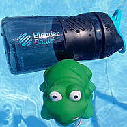 Шейкер спортивний (пляшка) BlenderBottle SportMixer Flip 20oz/590ml Black/Teal (500011), фото 5