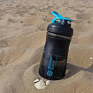 Шейкер спортивний (пляшка) BlenderBottle SportMixer Flip 20oz/590ml Black/Teal (500011), фото 9