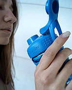 Шейкер спортивний (пляшка) BlenderBottle SportMixer Flip 28oz/820ml Cyan, фото 4