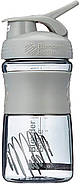 Шейкер спортивний (пляшка) BlenderBottle SportMixer Flip 20oz/590ml Grey, фото 5