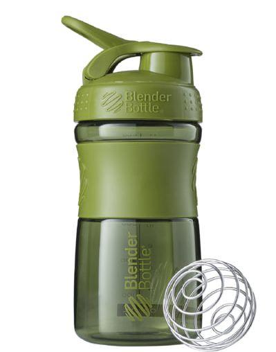 Спортивна пляшка-шейкер BlenderBottle SportMixer 20oz/590ml Moss Green (ORIGINAL)