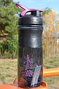 Шейкер спортивний (пляшка) BlenderBottle SportMixer Flip 28oz/820ml Black/Plum, фото 8