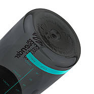 Шейкер спортивний (пляшка) BlenderBottle SportMixer Flip 28oz/820ml Black/Teal, фото 7