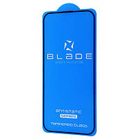 Защитное стекло BLADE ANTISTATIC Series Full Glue iPhone 15 black