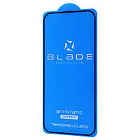 Защитное стекло BLADE ANTISTATIC Series Full Glue iPhone 15 Pro Max black