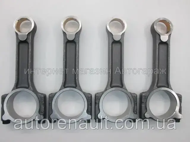 Шатуни на Рено Меган 2 1.5 dCi (K9K) (комплект) — Renault (Оригінал) 7701475074 (пальця d=26 мм)