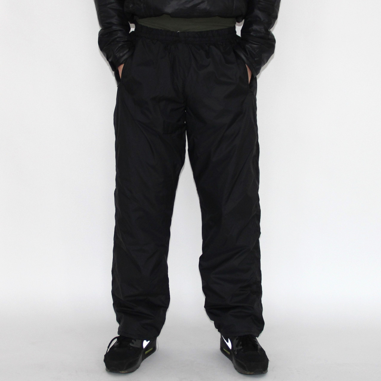 Мужские теплые спортивные штаны из плащевки на синтепоне размеры с 46 по 54 размер