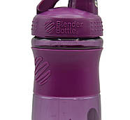 Шейкер спортивний (пляшка) BlenderBottle SportMixer Flip 28oz/820ml Plum, фото 8
