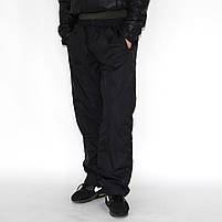Мужские теплые спортивные штаны из плащевки на синтепоне размеры с 46 по 54 размер, фото 3