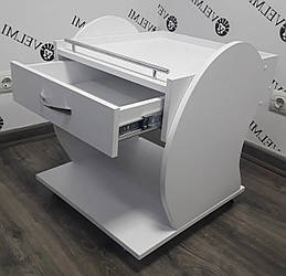 Тумба-візок для педикюру етажерка візок для манікюру столик косметолога для салону краси VM927