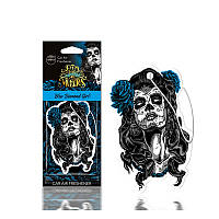 Ароматизатор Aroma Car Cellulose Dia De Los Muertos Blue Diamond Girl (24 шт.)